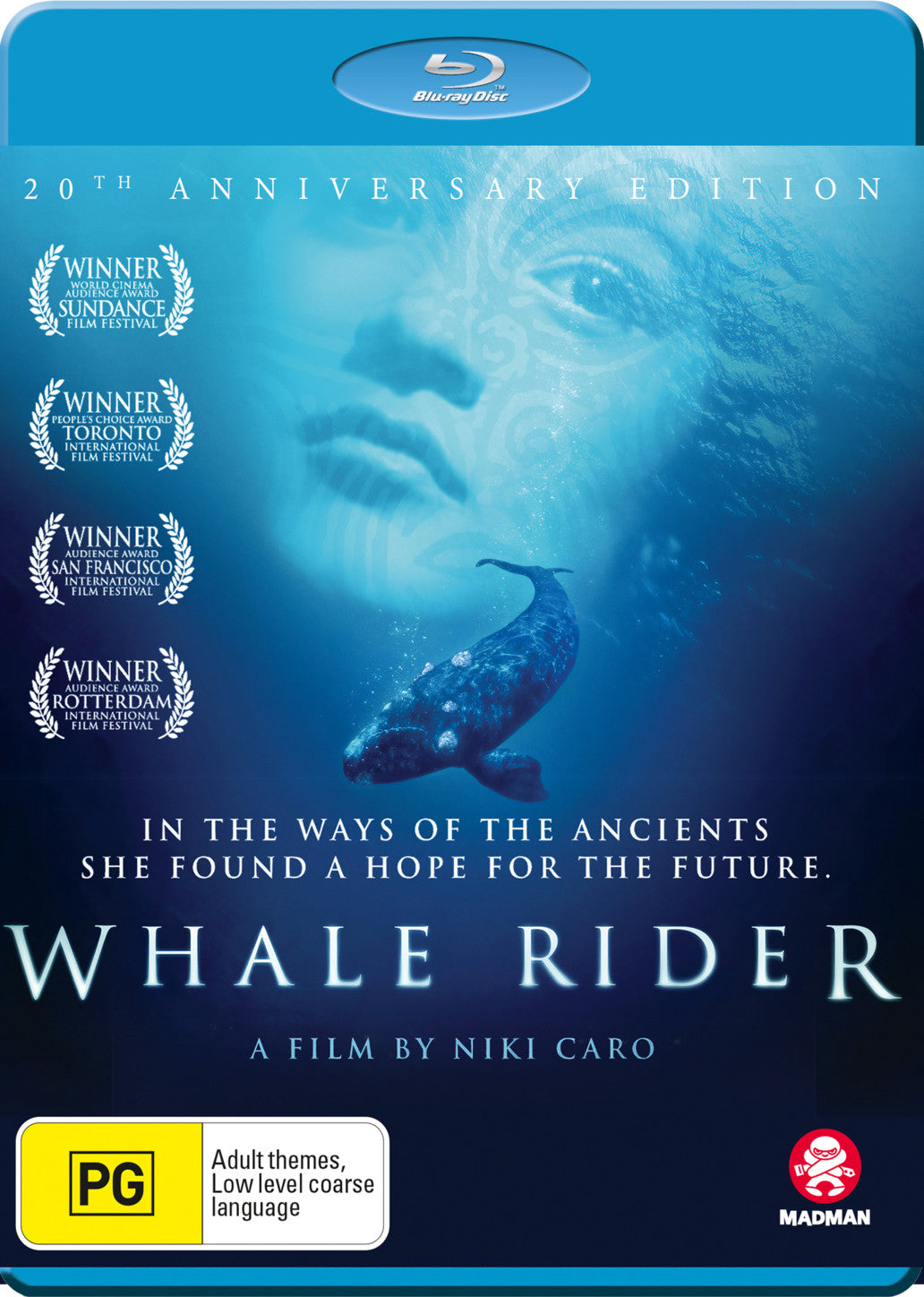 WHALE RIDER 20th ANNIVERSARY (BLU-RAY) – Madman